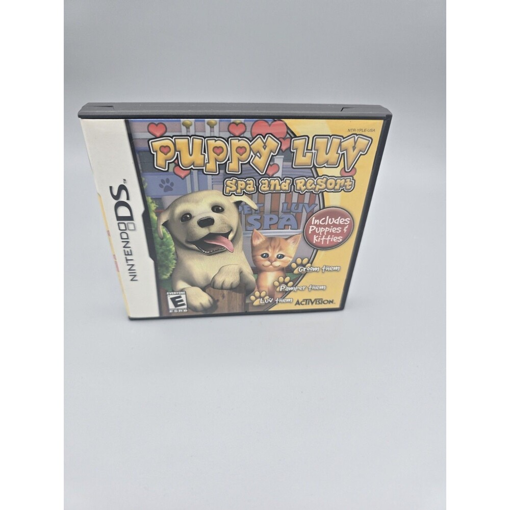 Puppy Luv Spa and Resort Nintendo DS CIB Complete with Manual Tested
